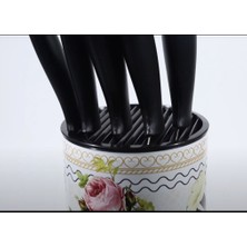 Virtustore 6 Parça Stantlı Şef Bıçak Seti