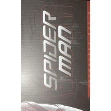 NIXCON Spider-Man Hareketli Göz Cosplay Maskesi – Animated Eyes Elektronik USB Şarjlı Maske