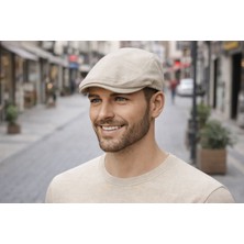 Keten Lastikli Ördek Kasket Şapka