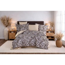 Virtustore Çift Kişilik Poplin Nev Tamara Kahve