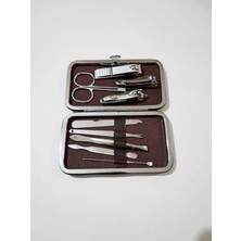 Edwol Orta Boy Manikür Pedikür Seti Kadın Çantalı 9 Adet