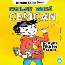 Virtustore Patlak Zeka Cemcan - Acayip Fikirler Ustası (Fleksi Cilt)