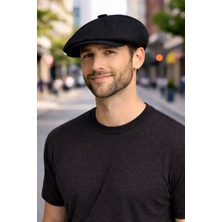 Keten Beckham Peakyblinders Lastikli Kasket Şapka