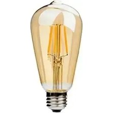 CT-4313 LED Rustik Ampul 6W, 510LÜMEN-10 Adet