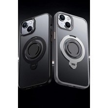 Marsilyan iPhone 12 Avatar 360 Dönen Magsafe Kapak - Lacivert