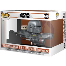 Funko Pop! Ride Süper Deluxe: R5-D4 ile N-1 Starfighter Mandalorian