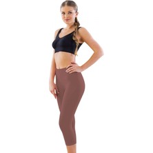 Marsilyan- Kahve Mı Emay 7600 Likralı Kapri Tayt