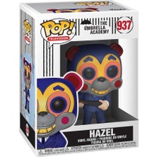 Funko 45055 Pop Tv: Şemsiye Akademisi-Hazel Maskeli Koleksiyon Figürü, Çok Renkli