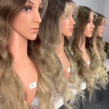 TeknoKapsül Ombreli Frontlace Tül Peruk