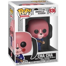 FUNKO-45.054 Pop Tv: Şemsiye Akademisi Cha Ağırlık / Tahsil Şekil, Çok Renkli Maske