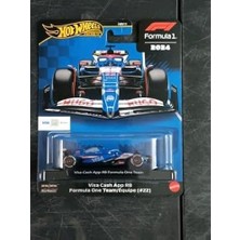 Hot Wheels Premium Visa Cash App Rb Formula 1 Team #22 Yarış Arabası Koleksiyonluk Oyuncak Model