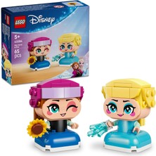 LEGO Disney Princess Karlar Ülkesi Mini Anna ve Elsa 43284 – 5 Yaş ve Üzeri Çocuklar Için Küçük Elsa