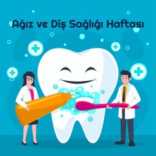 Deko Gonya Ağız ve Diş Sağlığı Haftası Temalı Fotoğraf Panosu Branda 100X200