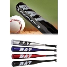 Braventa Collection Bakgelal Uzun Ömürlü Dayanıklı Sağlam Alüminyum Beyzbol Sopası 63,5 cm