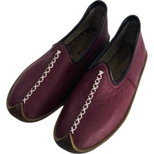 Braventa Collection Bordo El Yapımı Yemenî – Hakiki Deri Geleneksel Okçuluk Bordo 34