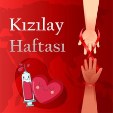 Deko Gonya Kızılay Haftası Temalı Fotoğraf Panosu Branda 100X100