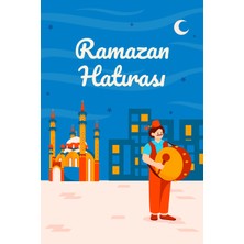Deko Gonya Ramazan Hatırası Temalı Fotoğraf Panosu Branda 100X150
