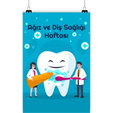 Deko Gonya Ağız ve Diş Sağlığı Haftası Temalı Fotoğraf Panosu Branda 100X150