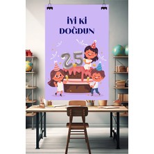 Deko Gonya Iyi Ki Doğdun Doğum Günü Temalı Fotoğraf Panosu Branda 100X150