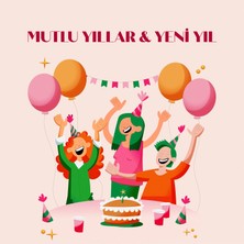 Deko Gonya Mutlu Yıllar Temalı Fotoğraf Panosu Branda 100X100