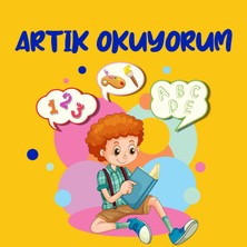 Deko Gonya Artık Okuyorum Temalı Fotoğraf Panosu Branda 100X100