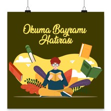 Deko Gonya Okuma Bayramı Hatırası Temalı Fotoğraf Panosu Branda 100X100