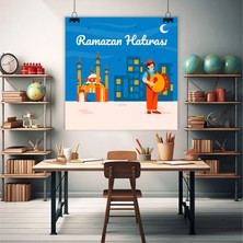 Deko Gonya Ramazan Hatırası Temalı Fotoğraf Panosu Branda 100X100