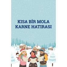 Deko Gonya Kısa Bir Mola Karna Hatırası Temalı Fotoğraf Panosu Branda 100X150