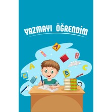 Deko Gonya Yazmayı Öğrendim Temalı Fotoğraf Panosu Branda 100X150