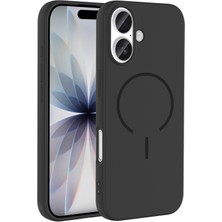 Techno Guru iPhone 17 Kılıf Magsafe Özelikli ve Pastel Şarj Özellikli Şık Meta Premium Silikon Kapak