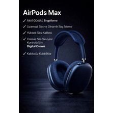 P9 Aırpods Max Bluetooth Kulak Üstü Kablosuz Kulaklık Aktif Gürültü Engelleme 20 Saat Pil Ömrü