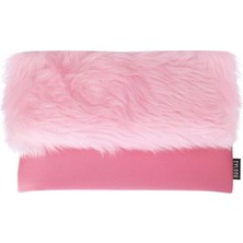 Braventa Collection Pyrus Makyaj Çantası Peluş Pembe