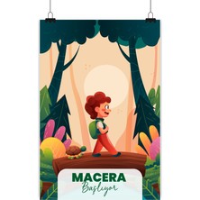 Deko Gonya Okulun Ilk Günü Macera Başlıyor Temalı Fotoğraf Panosu Branda 100X150