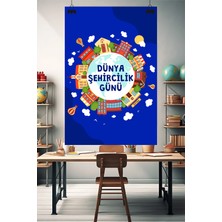 Deko Gonya Dünya Şehircilik Günü Temalı Fotoğraf Panosu Branda 100X150
