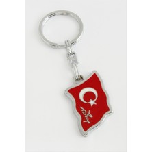 Hsc Bilişim Ay Yıldız Metal Anahtarlık