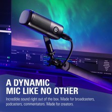 Elgato Wave Dx – Dinamik Xlr Mikro, Böbrek Şeklinde Yön Karakteristiği, Arka Plan Gürültüsünü Bastır