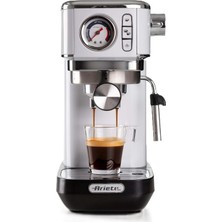 Ariete Moderna Slim Espresso Makinesi Beyaz 1381/14 - Espresso Makinesi, Öğütülmüş Kahve ve Ese Pod