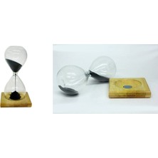 Hsc Bilişim Mıknatıslı Manyetik Kum Saati Ahşap Standlı