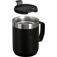 Stanley Classic Legendary Camp Mug Paslanmaz Çelik Termos Bardak, Siyah 2.0, 0.23 Litre