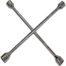 Indispensablely Dörtlü Bijon Anahtarı Krom Çelik Tam Profesyonel Lokmalı Bijon Tüm Araçlar Içindir