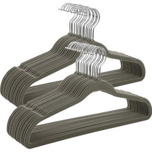 Songmics Kadife Elbise Askısı, 30'lu Set, Askı, Ceket Askısı, 41,5 cm Genişliğinde, Elbise Askısı, I