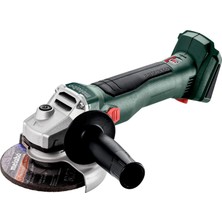 Metabo 602374840 W 18 L Bl 9-125 Kömürsüz Akülü Avuç Taşlama 900 Watt Muadili (Akü & Şarj Cihazı Har
