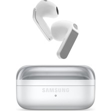 Samsung Galaxy Buds4, Beyaz, Metal Gövde, 1 Yollu Hoparlör, Ultra Net Arama Sesi, Adaptif Gürültü Ko