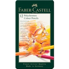 Graf Von Faber-Castell Faber-Castell Polychromos Kuru Boya Kalemi, 12 Renk