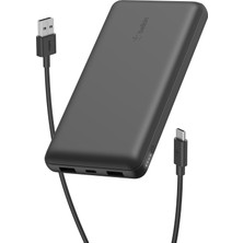 Belkin USB C Taşınabilir Powerbank 20000 Mah, USB Tip C Giriş Çıkış Bağlantı Noktalı 20K Güç Bankası