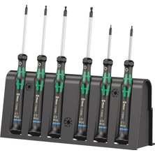 PowerA Wera Elektronikçi Tornavida Seti 2052/6 + Raf, 6 Parça, 05118156001