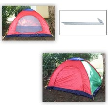 Ergün Collection Kolay Kurulumlu Kamp Çadırı 3 - 4 Kişilik -Taşıma Çantalı