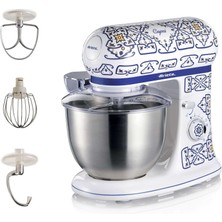 Ariete Capri Mutfak Şefi 1588/0C - 1200 Watt Stand Mikser, Hamur Yoğurma Makinesi, 2400 Watt'a Ulaşa