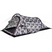 High Peak Campo 2, Pop Up Çadır, 2 Kişilik, Küvet Zeminli Festival Çadırı, Süper Hafif, Hızlı Açılan