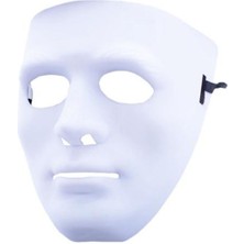 Katre46 Beyaz Renk Dans Maskesi 18X19 cm